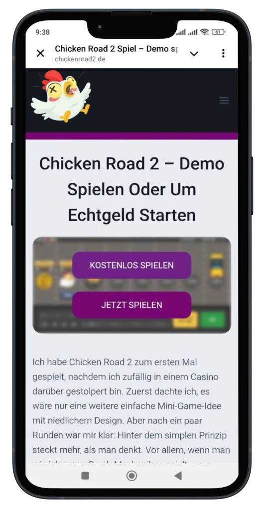 Chicken Road 2 App